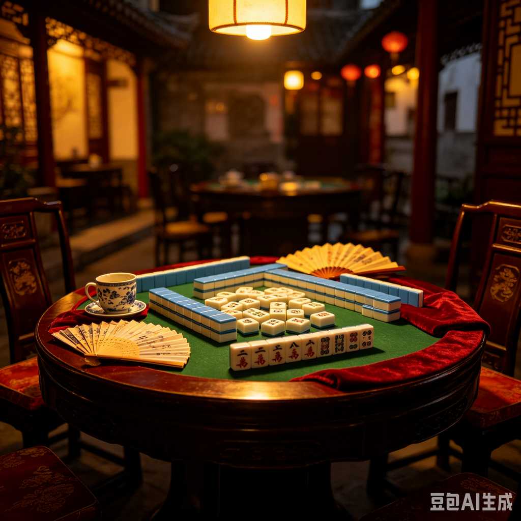 pink mahjong set