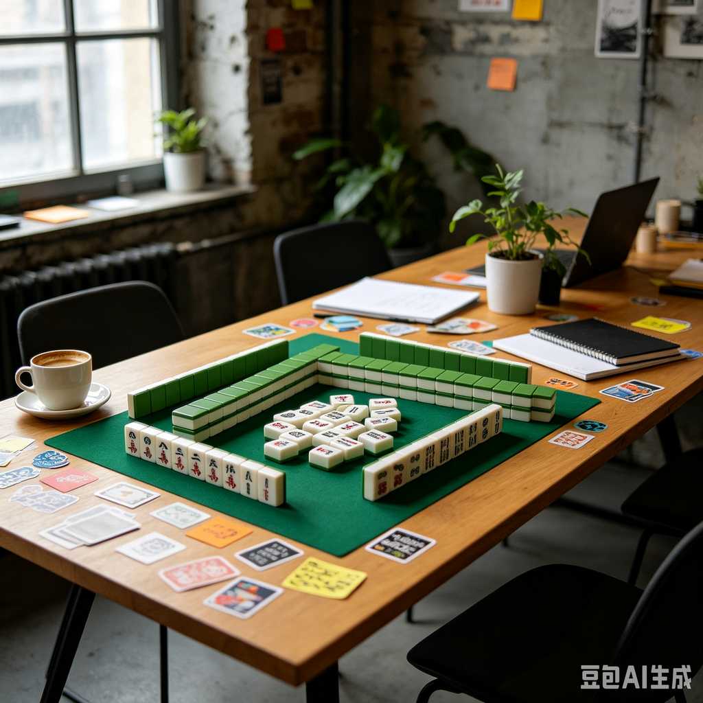 trendy mahjong gift set