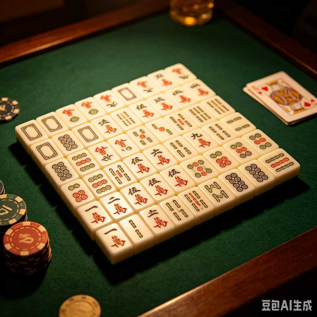 pattern printed mahjong packaging