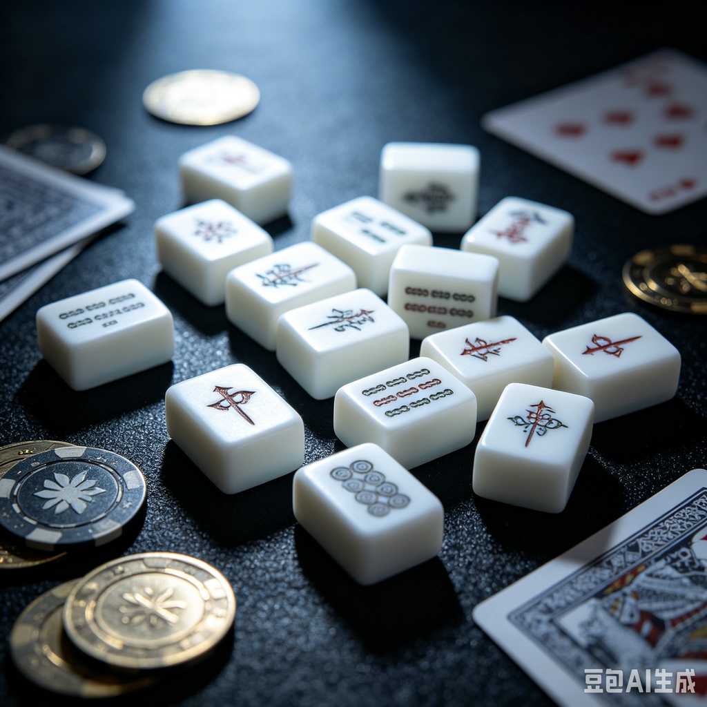 displayable mahjong set