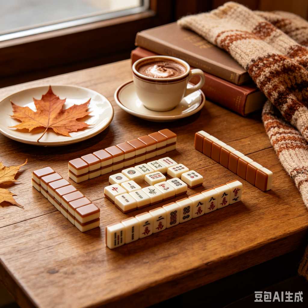 mahjong set for family game night